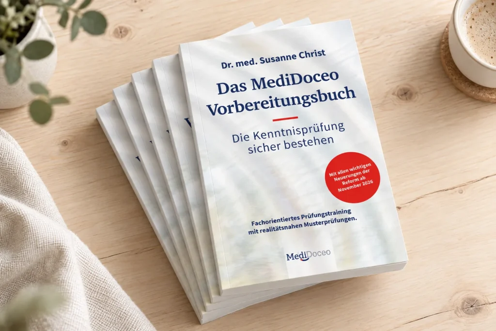 Das MediDoceo Vorbereitungsbuch von Dr. med. Susanne Christ: Die Kenntnisprüfung sicher bestehen